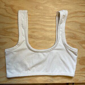 ☁️  ARQ WIDE STRAP Bra COTTON Bralette SIZE M Good Condition